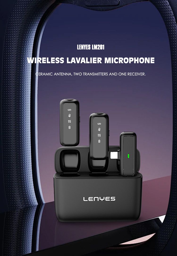 LENYES LM201 Wireless Radio Microphone