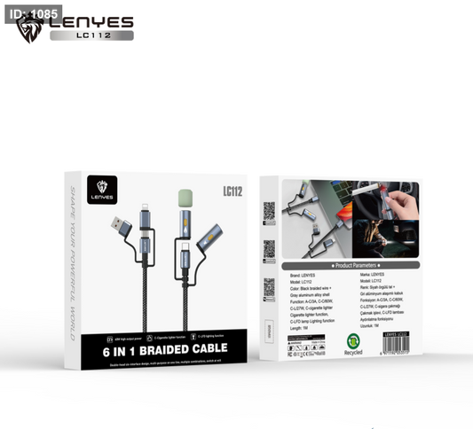 LENYES LC112 6 IN 1 Cabel
